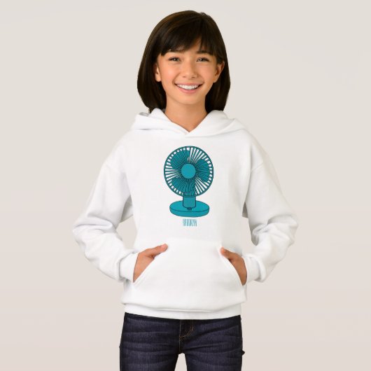 Abbildung des Cartoon Hoodie (Vorne ganz)