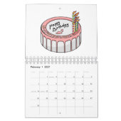 Abbildung des Cartoon Kalender (Feb 2027)