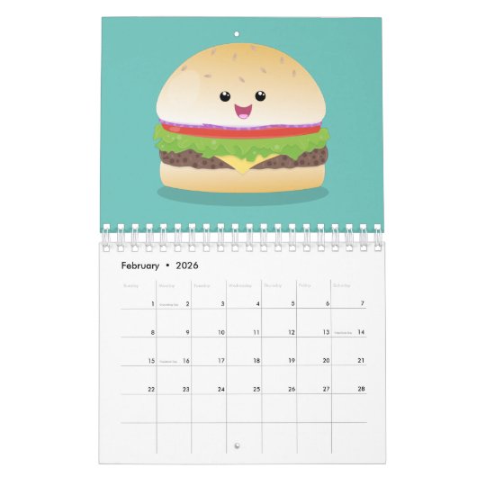 Abbildung des Cartoon Kalender (Feb 2026)