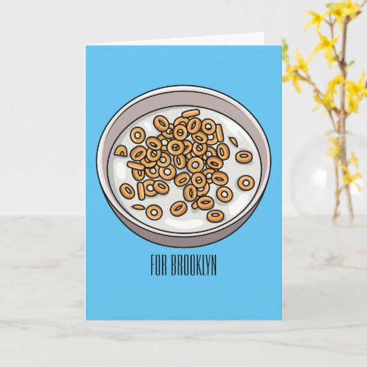 Abbildung des Cartoon Karte (Gelbe Blume)