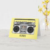 Abbildung des Cartoon Karte (Gelbe Blume)