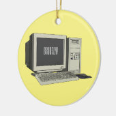 Abbildung des Cartoon Keramik Ornament (Links)