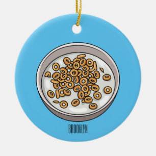 Abbildung des Cartoon Keramik Ornament