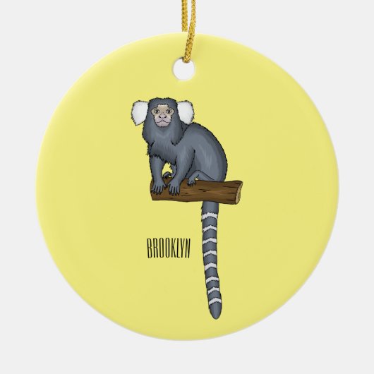 Abbildung des Cartoon Keramik Ornament (Vorne)