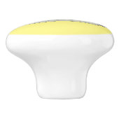 Abbildung des Cartoon Keramikknauf (Seitenansicht)