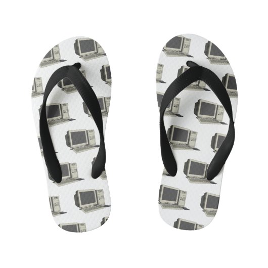 Abbildung des Cartoon Kinderbadesandalen (Fußbett)