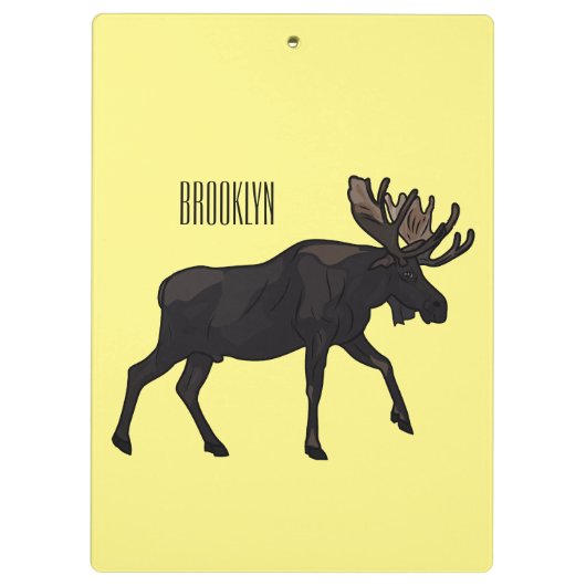 Abbildung des Cartoon Klemmbrett (Rückseite)