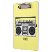 Abbildung des Cartoon Klemmbrett (Links)