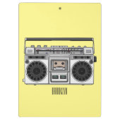 Abbildung des Cartoon Klemmbrett (Rückseite)