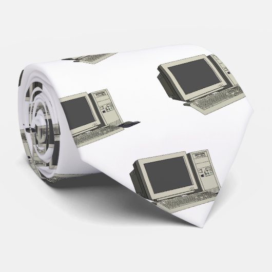 Abbildung des Cartoon Krawatte (Gerollt)