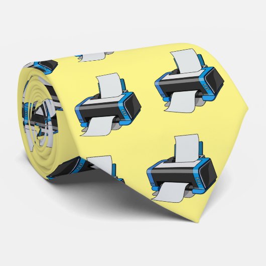 Abbildung des Cartoon Krawatte (Gerollt)