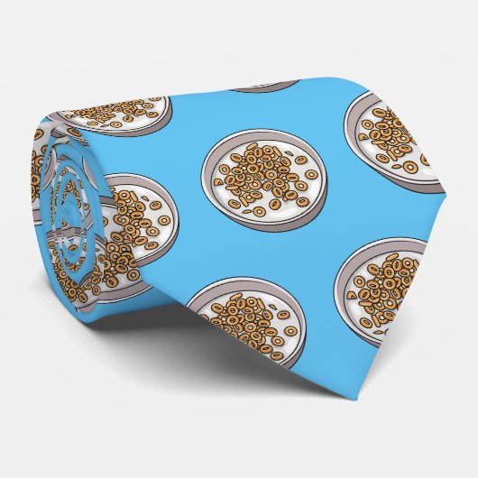 Abbildung des Cartoon Krawatte (Gerollt)