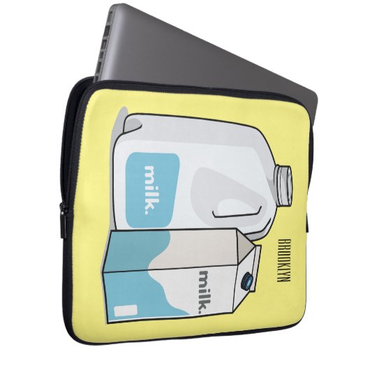 Abbildung des Cartoon Laptopschutzhülle (Vorne Rechts)