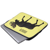 Abbildung des Cartoon Laptopschutzhülle (Vorne Knopf)