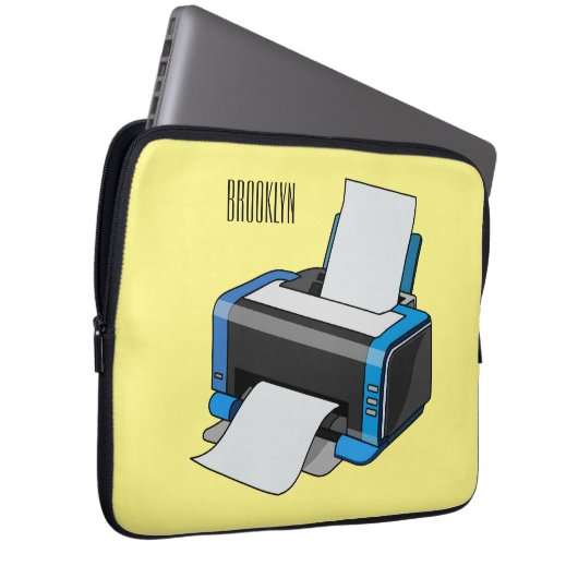 Abbildung des Cartoon Laptopschutzhülle (Vorne Rechts)