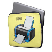 Abbildung des Cartoon Laptopschutzhülle (Vorderseite Links)