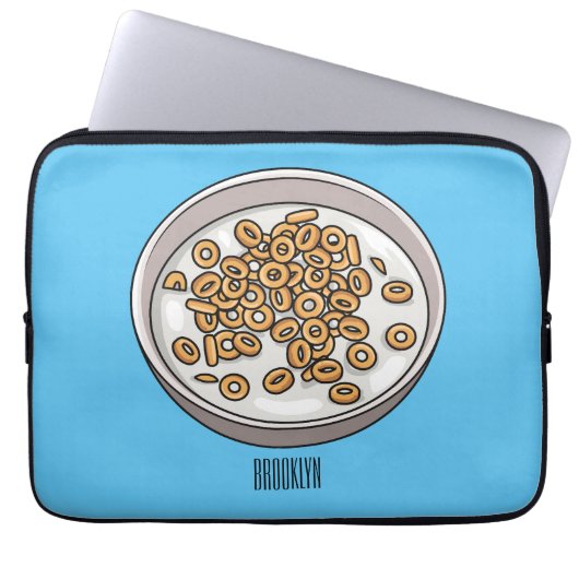 Abbildung des Cartoon Laptopschutzhülle (Vorderseite)