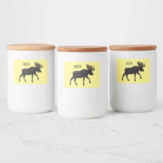 Abbildung des Cartoon Lebensmitteletikett (Flaschen)