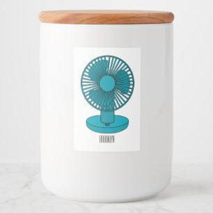 Abbildung des Cartoon Lebensmitteletikett