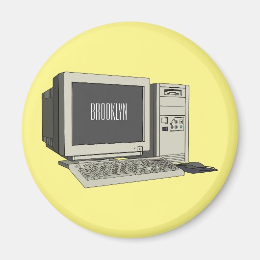 Abbildung des Cartoon Magnet (Vorne)