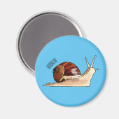 Abbildung des Cartoon Magnet (Vorderseite/Rückseite)