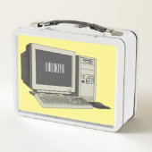 Abbildung des Cartoon Metall Brotdose (Rückseite)