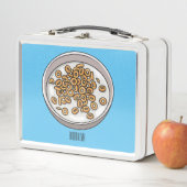 Abbildung des Cartoon Metall Brotdose (Beispiel)