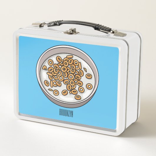 Abbildung des Cartoon Metall Brotdose (Vorderseite)