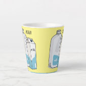Abbildung des Cartoon Milchtasse (Vorderseite)