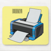 Abbildung des Cartoon Mousepad (Vorne)