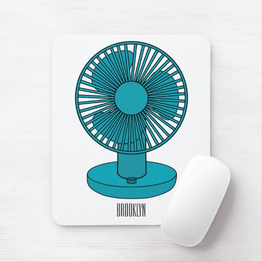 Abbildung des Cartoon Mousepad (Mit Mouse)