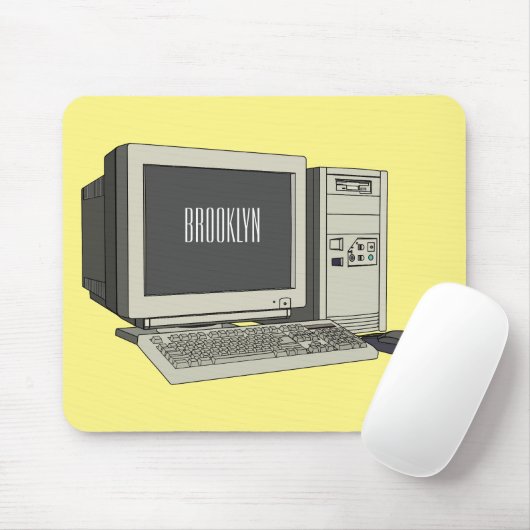 Abbildung des Cartoon Mousepad (Mit Mouse)