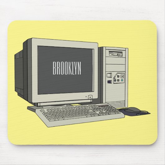 Abbildung des Cartoon Mousepad (Vorne)