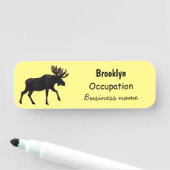 Abbildung des Cartoon Namensschild (Beispiel)