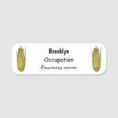 Abbildung des Cartoon Namensschild (Vorderseite)