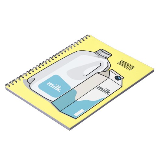 Abbildung des Cartoon Notizblock (Linke Seite)