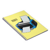 Abbildung des Cartoon Notizblock (Rechte Seite)