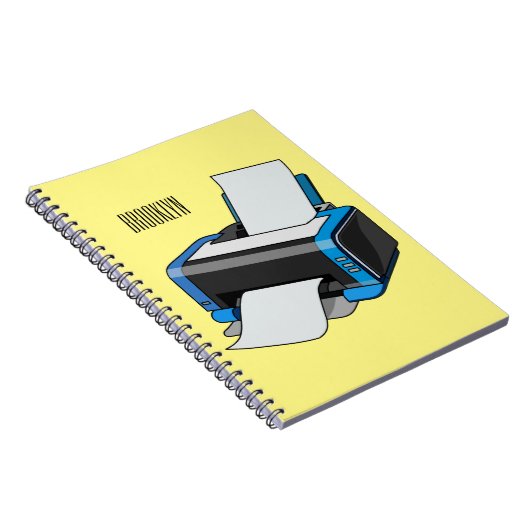 Abbildung des Cartoon Notizblock (Rechte Seite)