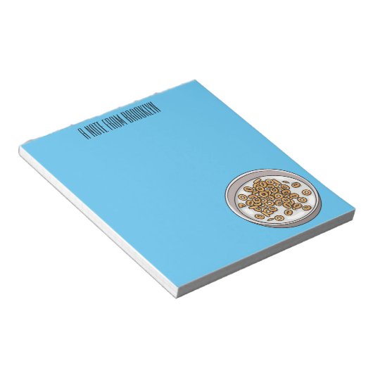 Abbildung des Cartoon Notizblock (angewinkelt)