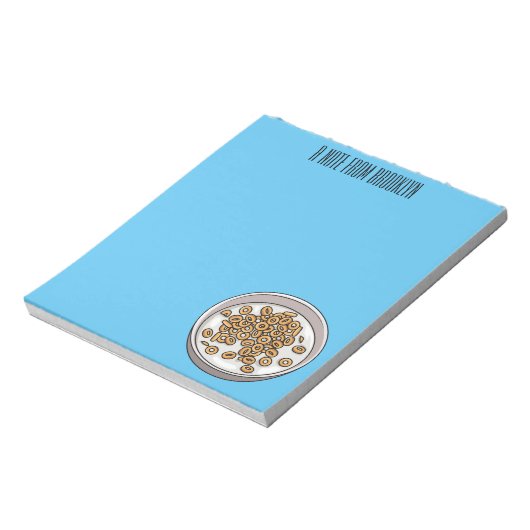 Abbildung des Cartoon Notizblock (Rotiert)