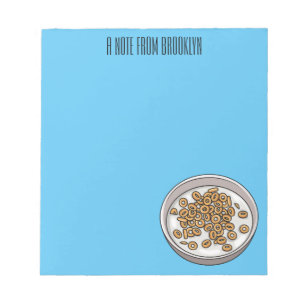 Abbildung des Cartoon Notizblock