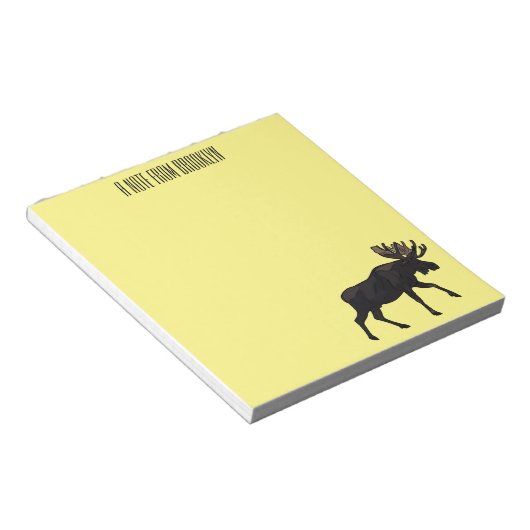 Abbildung des Cartoon Notizblock (angewinkelt)