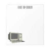 Abbildung des Cartoon Notizblock (Vorderseite)