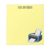 Abbildung des Cartoon Notizblock (Vorderseite)