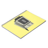 Abbildung des Cartoon Notizblock (Linke Seite)