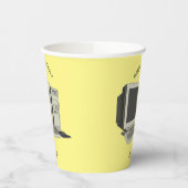 Abbildung des Cartoon Pappbecher (Links)