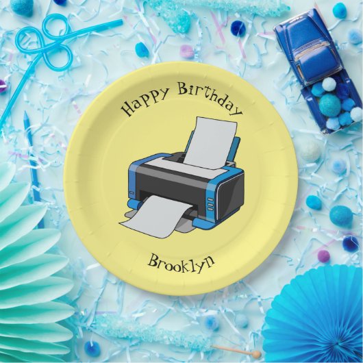 Abbildung des Cartoon Pappteller (Party)