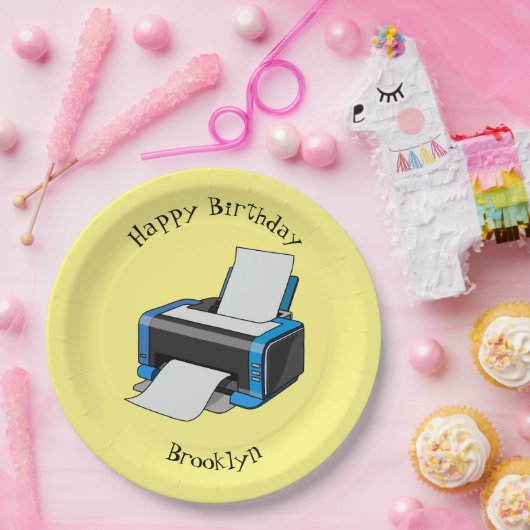 Abbildung des Cartoon Pappteller (Party)