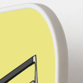 Abbildung des Cartoon Pickleball Schläger (Linke Seite)