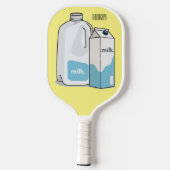 Abbildung des Cartoon Pickleball Schläger (Rückseite)